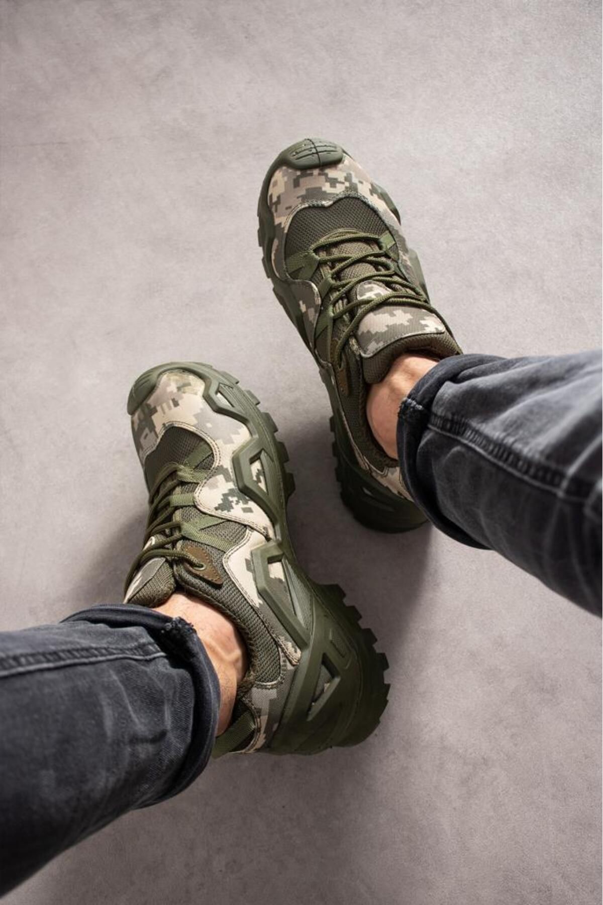 SINGLE SWORD-SS609 Cordura Tactical Outdoor - Breathable Camouflage Shoes 3