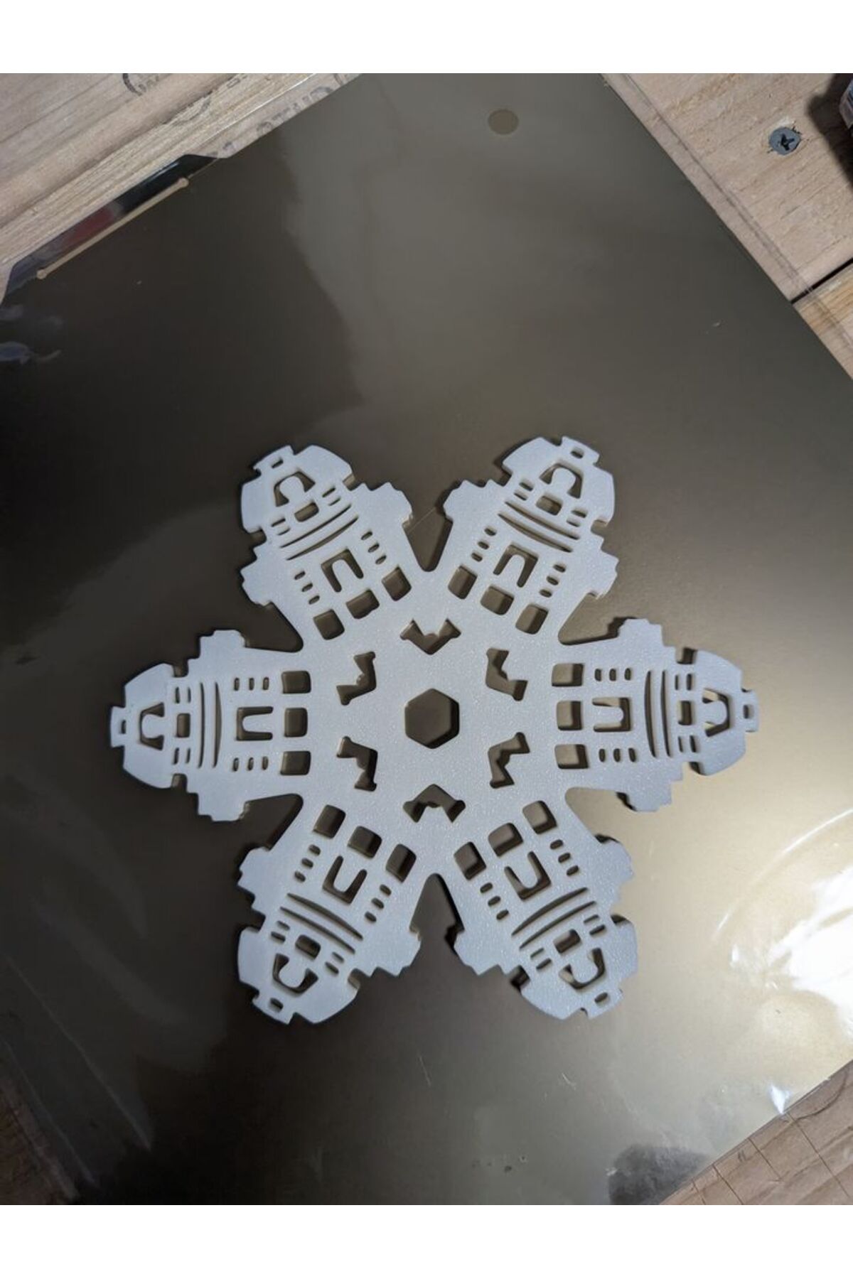 akdenizpos Yeni R2D2 Kar Tanesi Süsü P638563