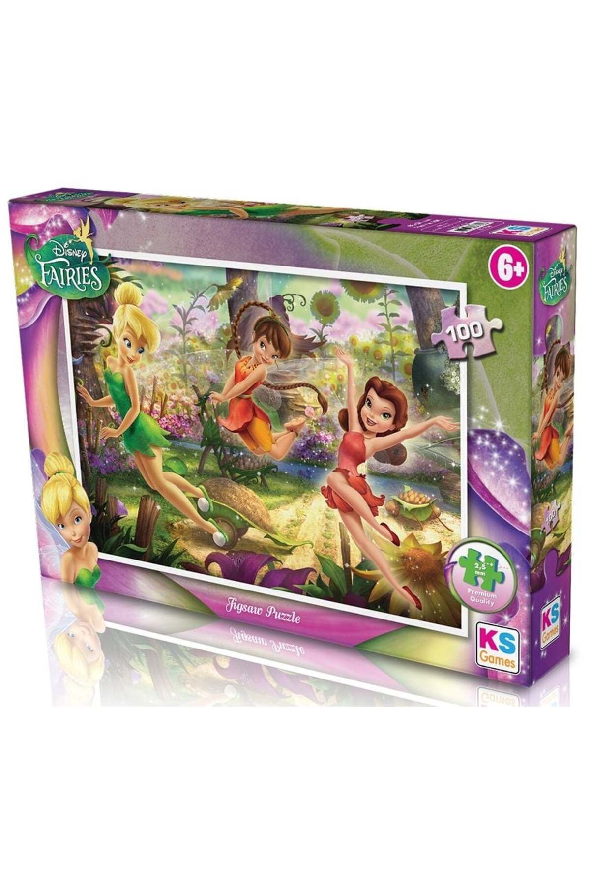 Lucest Lucesturg  Puzzle 100 Parça Disney Fairies New