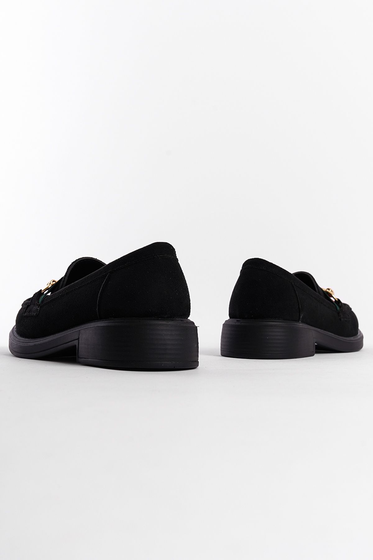 لوفر مشکی زنانه بلوک فلزی اورجینال Capone Outfitters