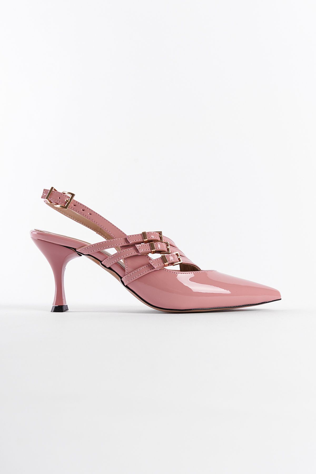 Capone Outfitters-Pumps - Pink - Stiletto Heels 3