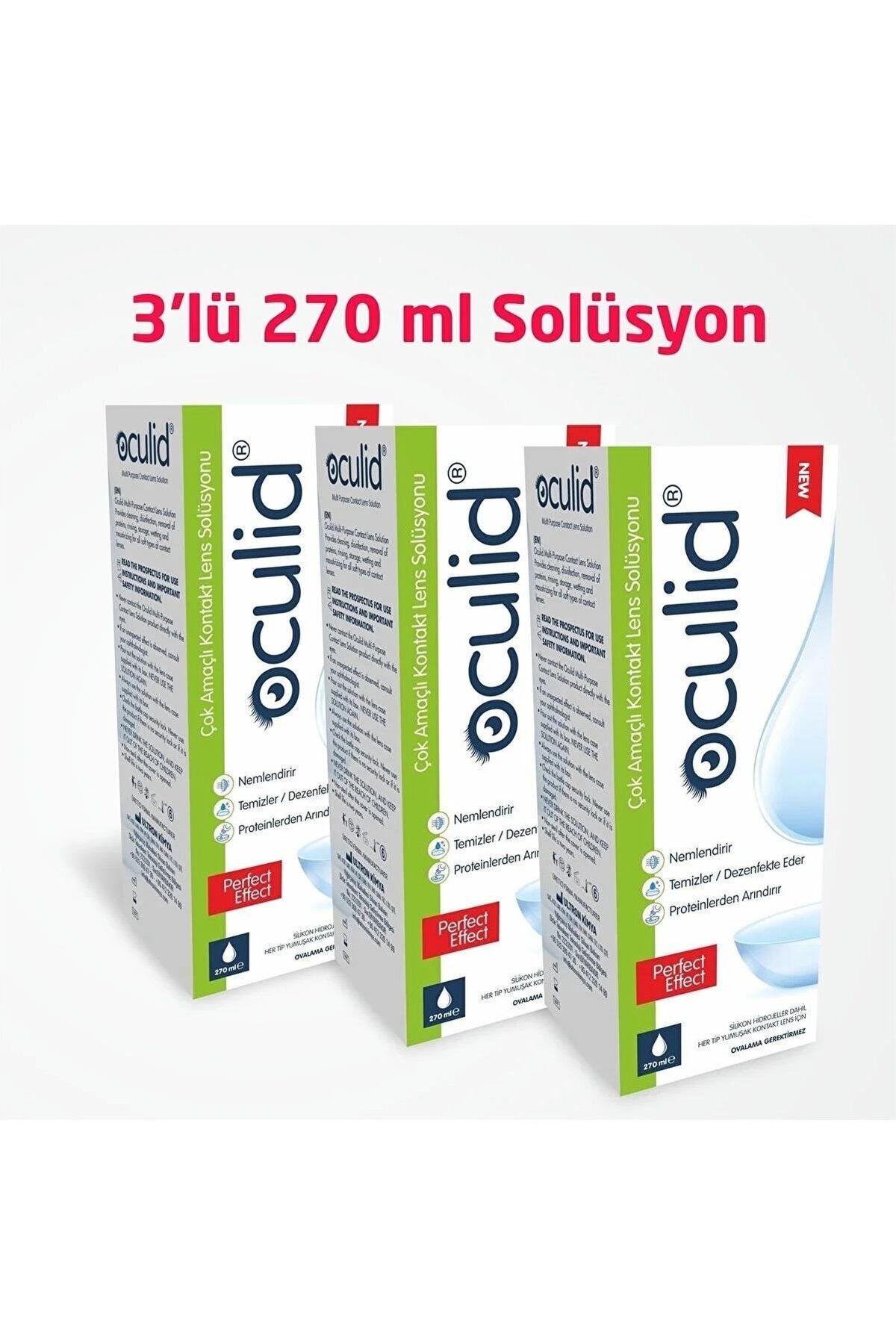 Oculid 270 ml 3 Adet