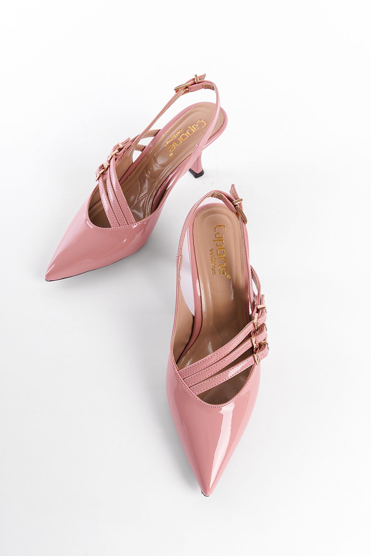 Capone Outfitters-Pumps - Pink - Stiletto Heels 2