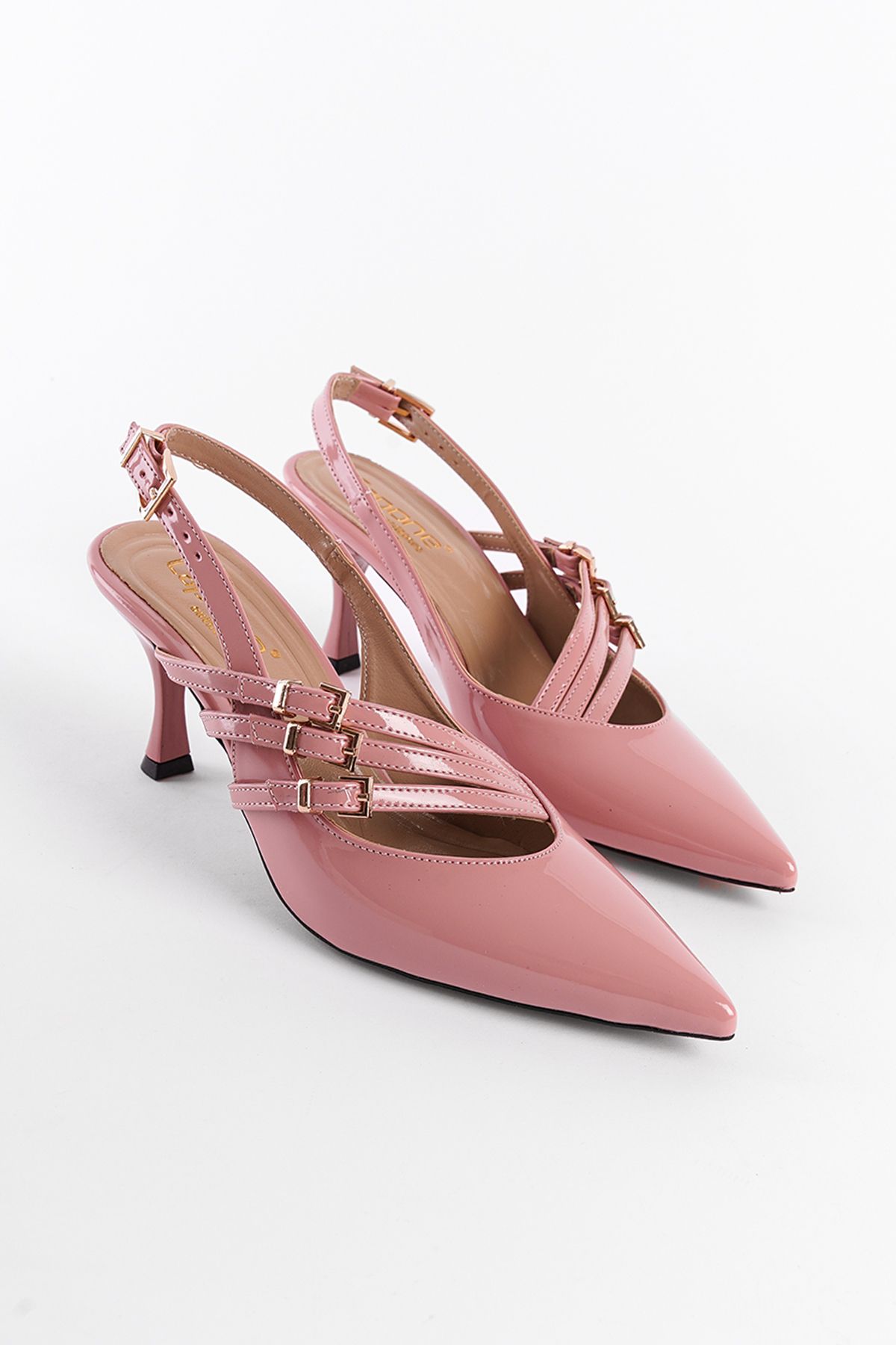 Capone Outfitters-Pumps - Pink - Stiletto Heels 1