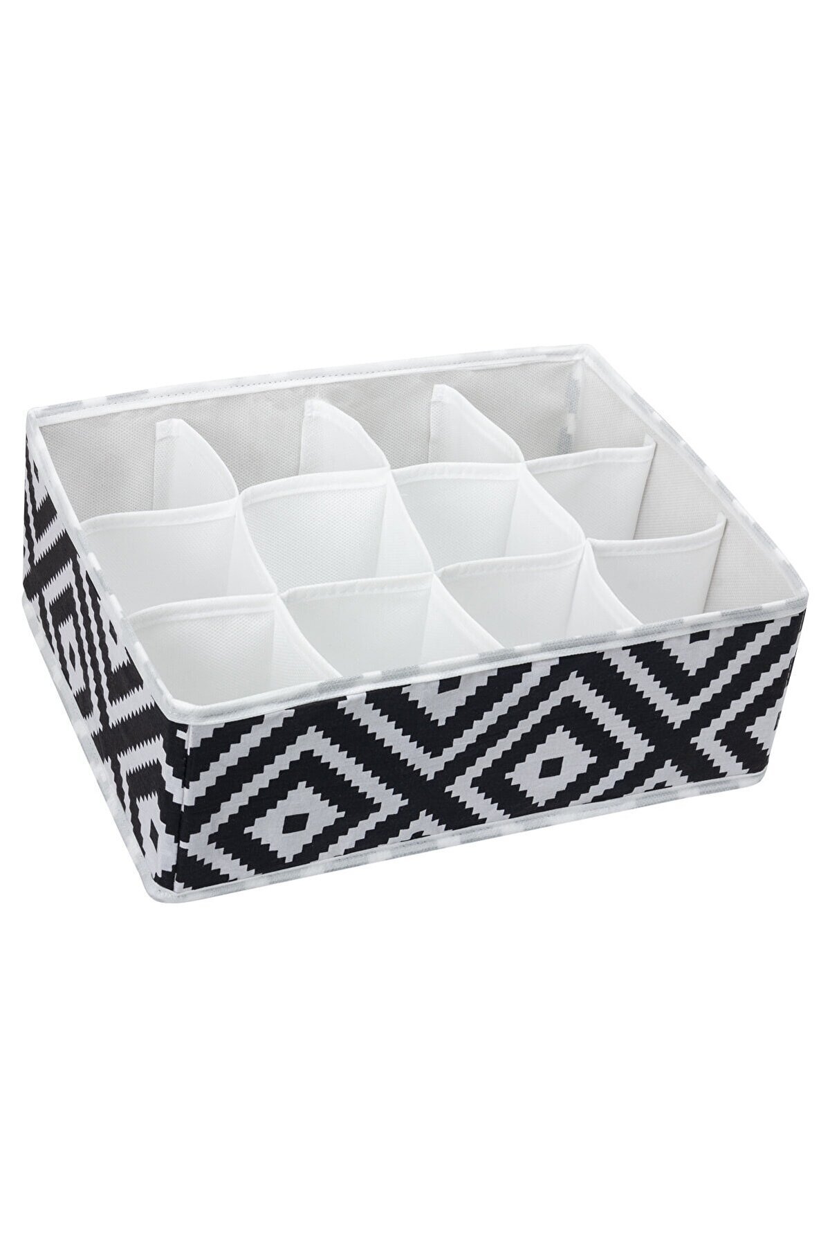 TİCARETSEPETİM-12 Compartments Mosaic Pattern Practical Compartmented Drawer Organizer Organizer 2