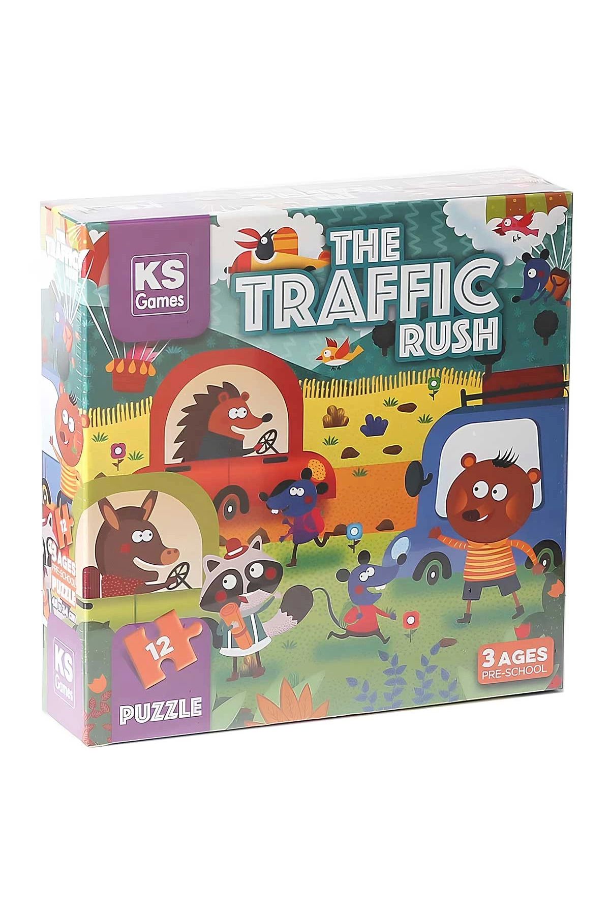 Genel Markalar Byrugzy Ks Games The Traffic Rush Pre-School Puzzle Byrnew