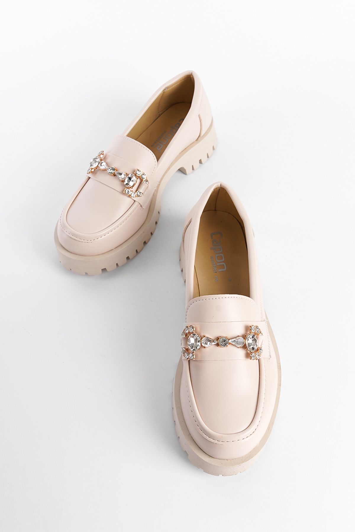 لوفر نود زنانه Trak Based Backle Loafer اورجینال Capone Outfitters