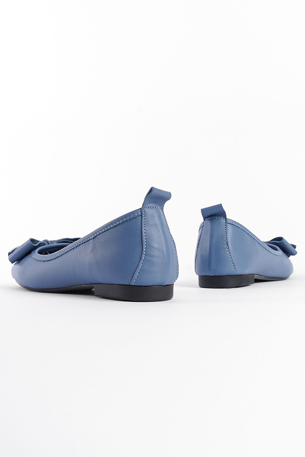 Capone Outfitters-Ballerinas aus echtem Leder für Damen – Schleife als Accessoire 2