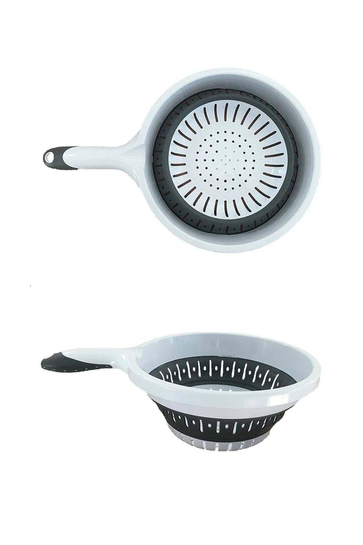kapsulavm-Space-Saving Foldable Strainer with Handle 1000 L 4