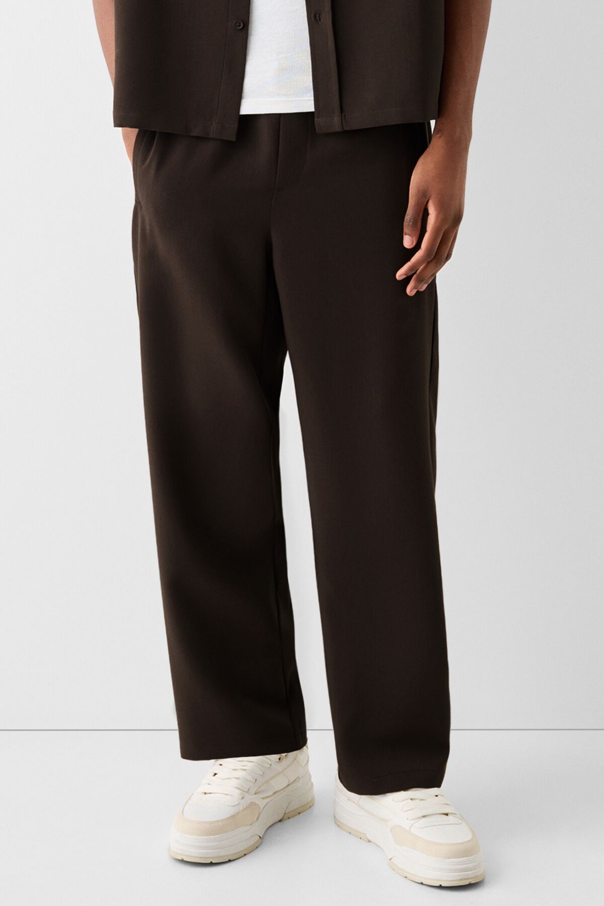 Bershka-Tailored jogging trousers 1