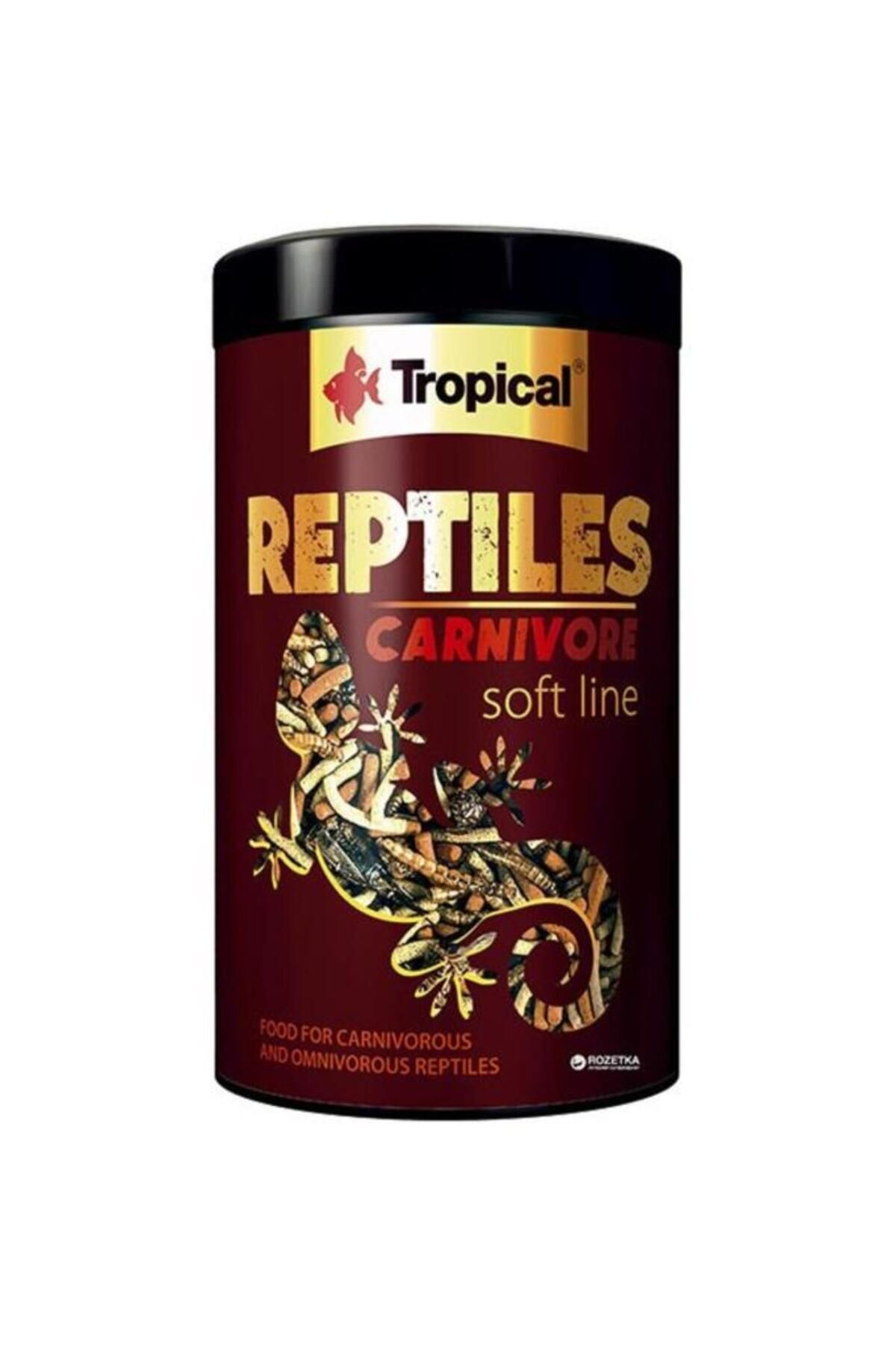 Tropical Reptiles Carnivore Soft Etobur Ve Omnivor Sürüngenler Için Yem 1000 ml 260 gr - 59004691162