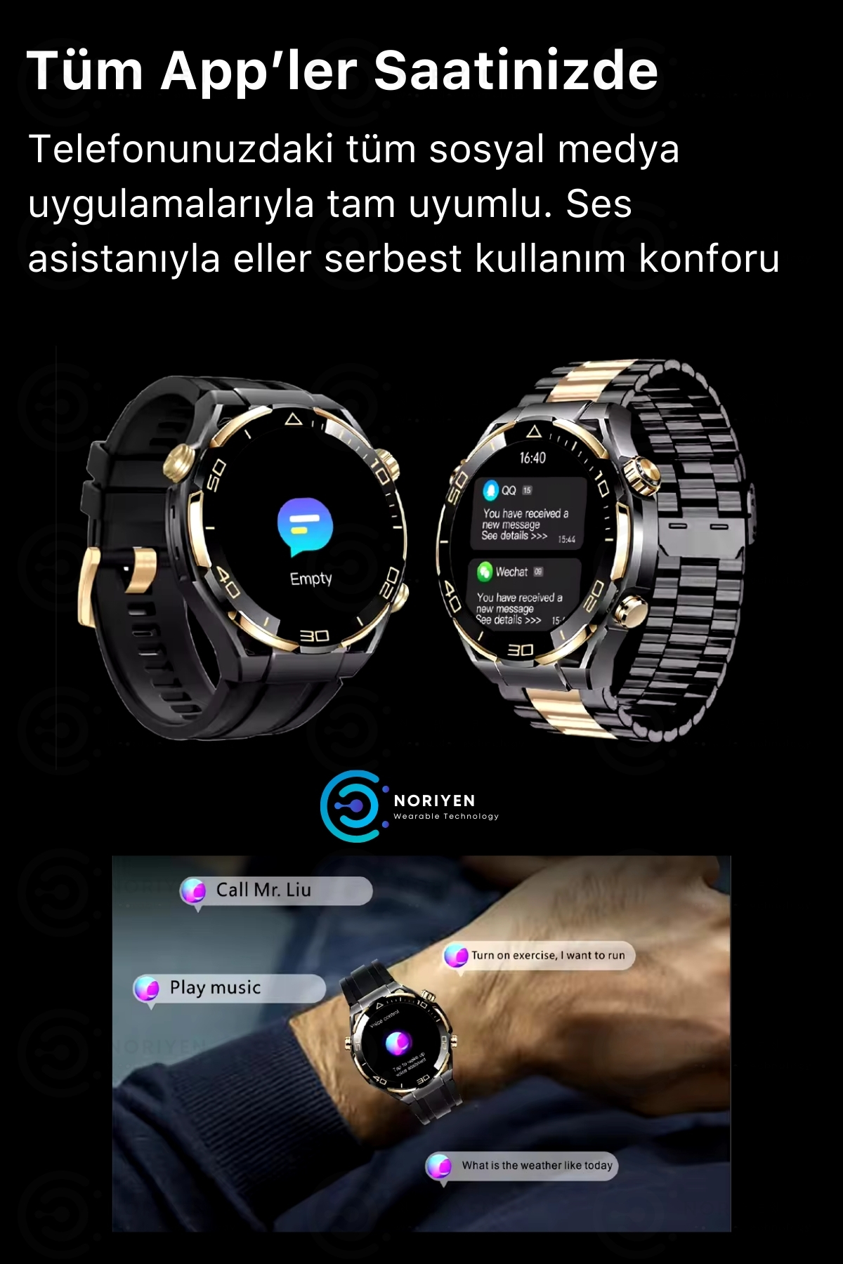 Premium Serisi 1.62 İnç Büyük HD Ekran Spor Sağlık Sensörlü iOS Android Uyumlu S30 Max Akıllı Saat