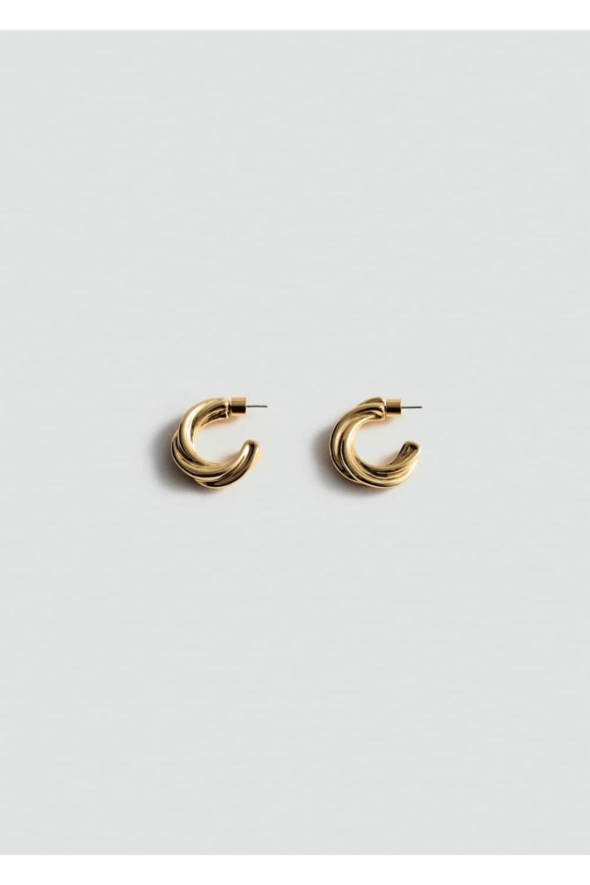 MANGO Woman-Spiralring-Ohrringe 2
