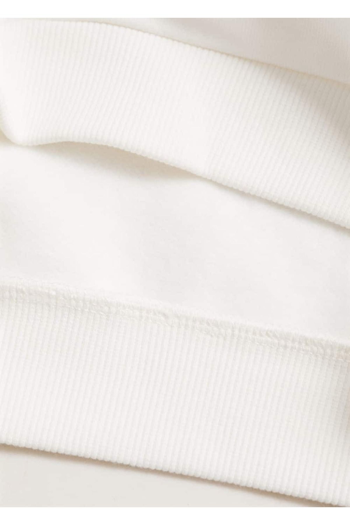 MANGO Baby-Bluza z haftem kwiatowym 8