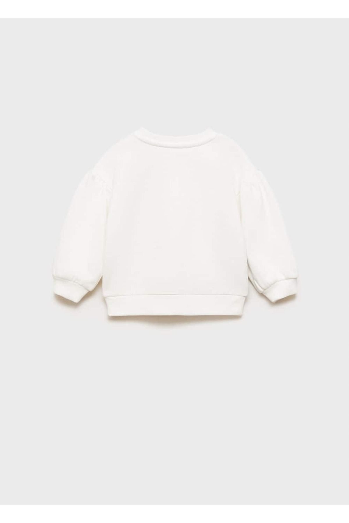 MANGO Baby-Bluza z haftem kwiatowym 4