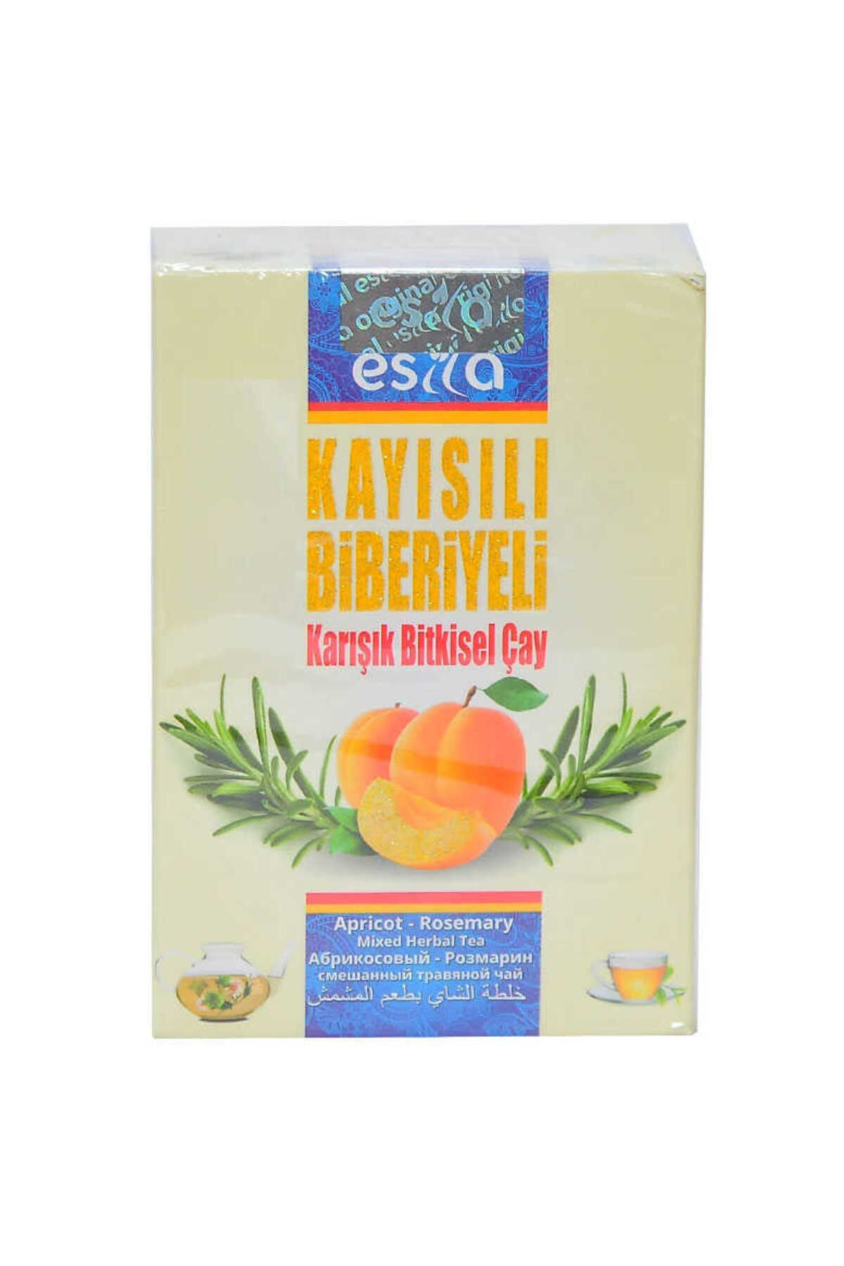 kapsulavm Kayısılı Biberiyeli Karışık Bitkisel Çay 45 Süzen Poşet