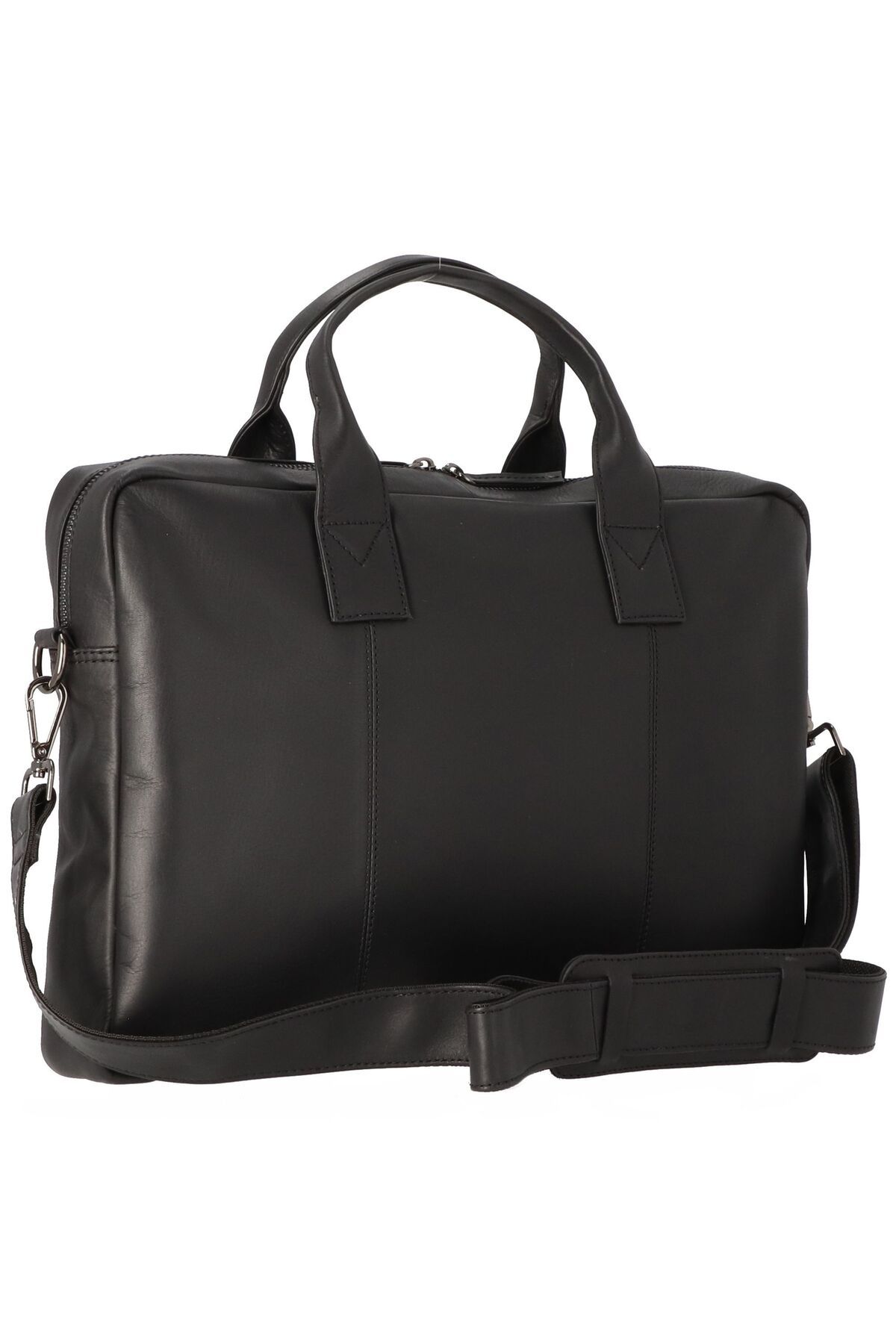 Davidoff-Essentials Aktentasche Leder 40 cm Laptopfach 4