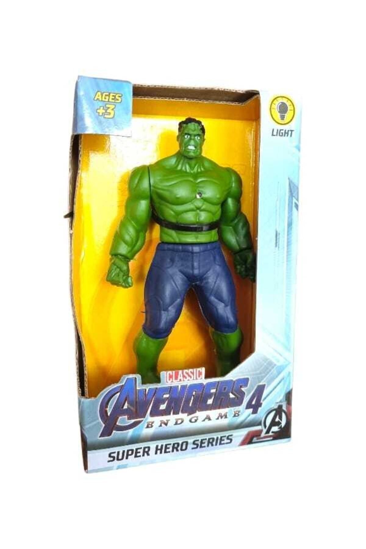 AİLENİZİN OYUNCAKCISI Hulk 16cm Işıklı Marvel Karakter Figür Oyuncak