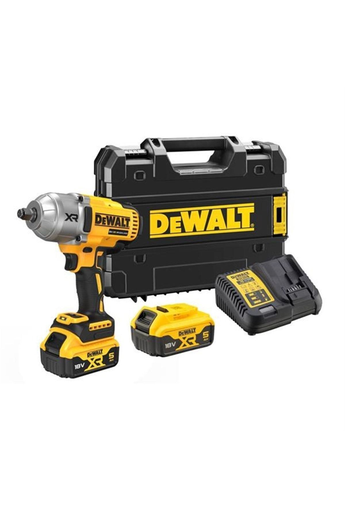 Dewalt Kömürsüz Akülü Somun Sıkma 2x5ah 1/2 1355nm Dcf900p2t-qw