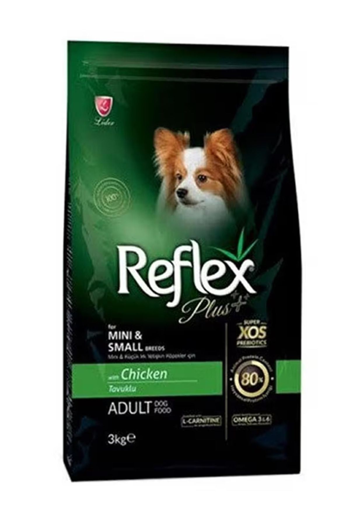 Reflex Plus Tavuklu Mini Adult Köpek Maması-3 Kg