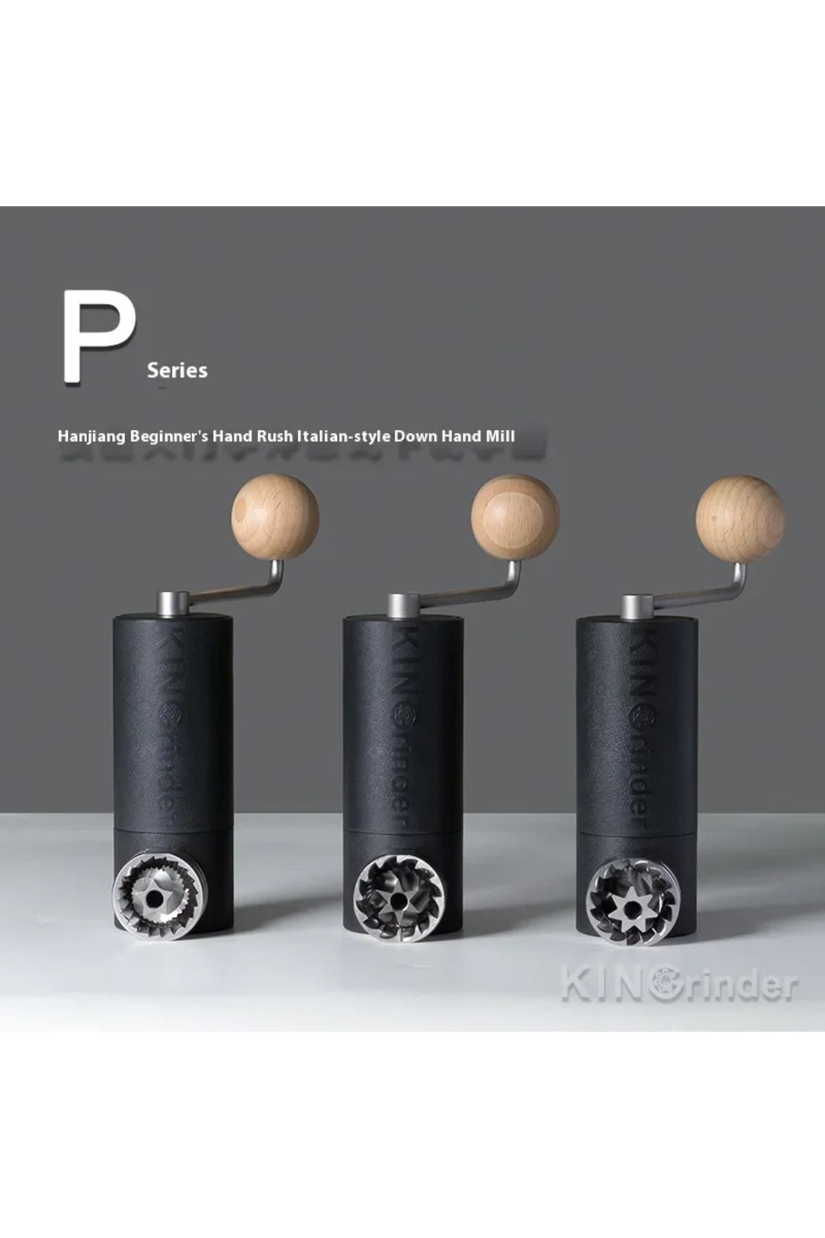 Choice-KinGrinder P0 P1 P2 Coffee Bean Hand Grinder Italian Coffee Precision Hand Portable Home Mill Out... 3