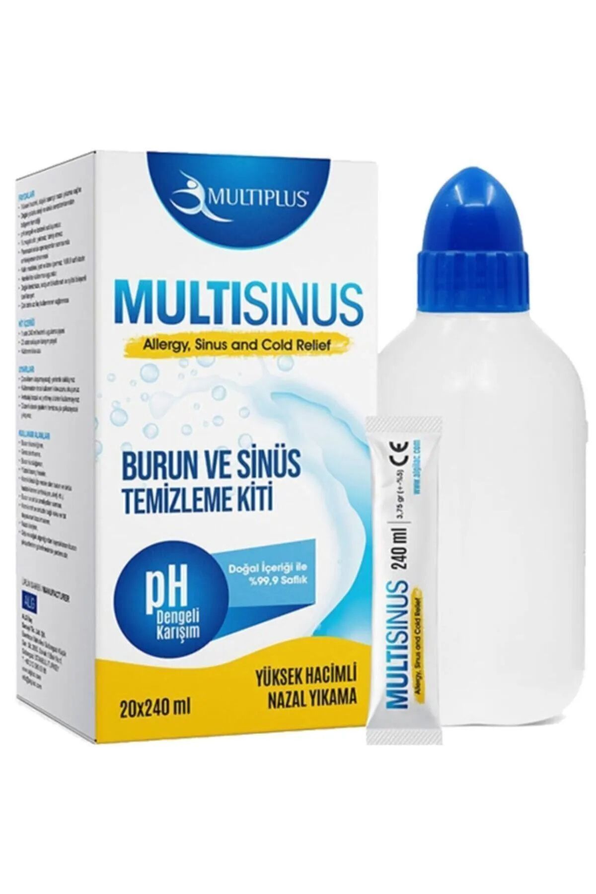 TG MED Multiplus Multi Sinüs Rinse Burun Ve Sinüs Temizleme Kiti (Multisinüs)