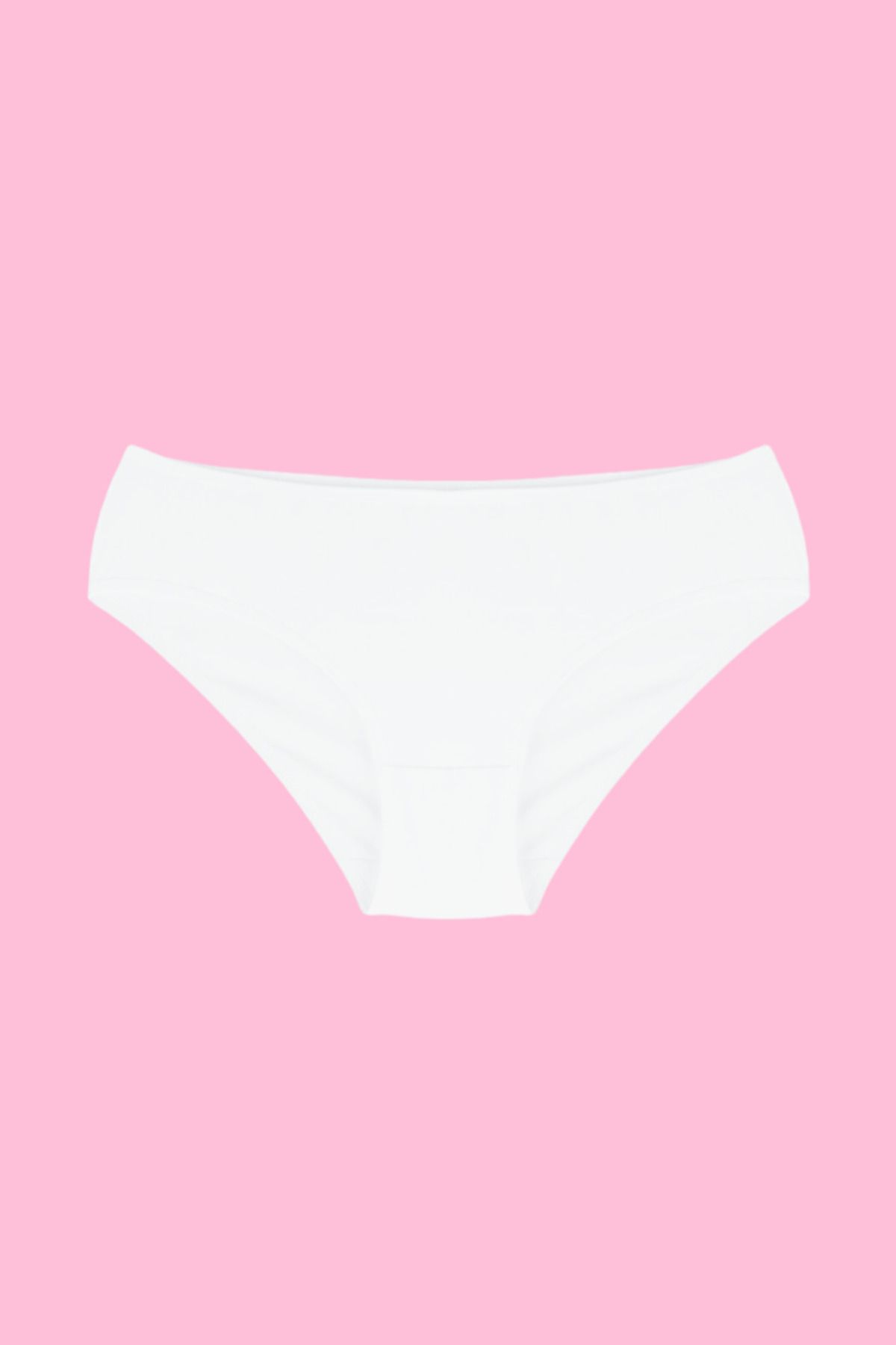 Arma Yıldız-Girl's White Athlete Panties Set 3 Pack 100% Cotton 7