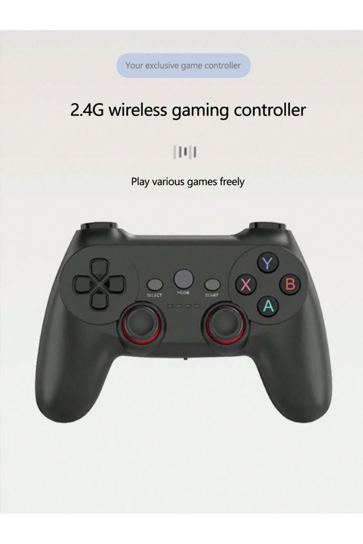 Choice-Singles wireless gamepad, 2.4G wireless gamepad, PC controller, low latency 3