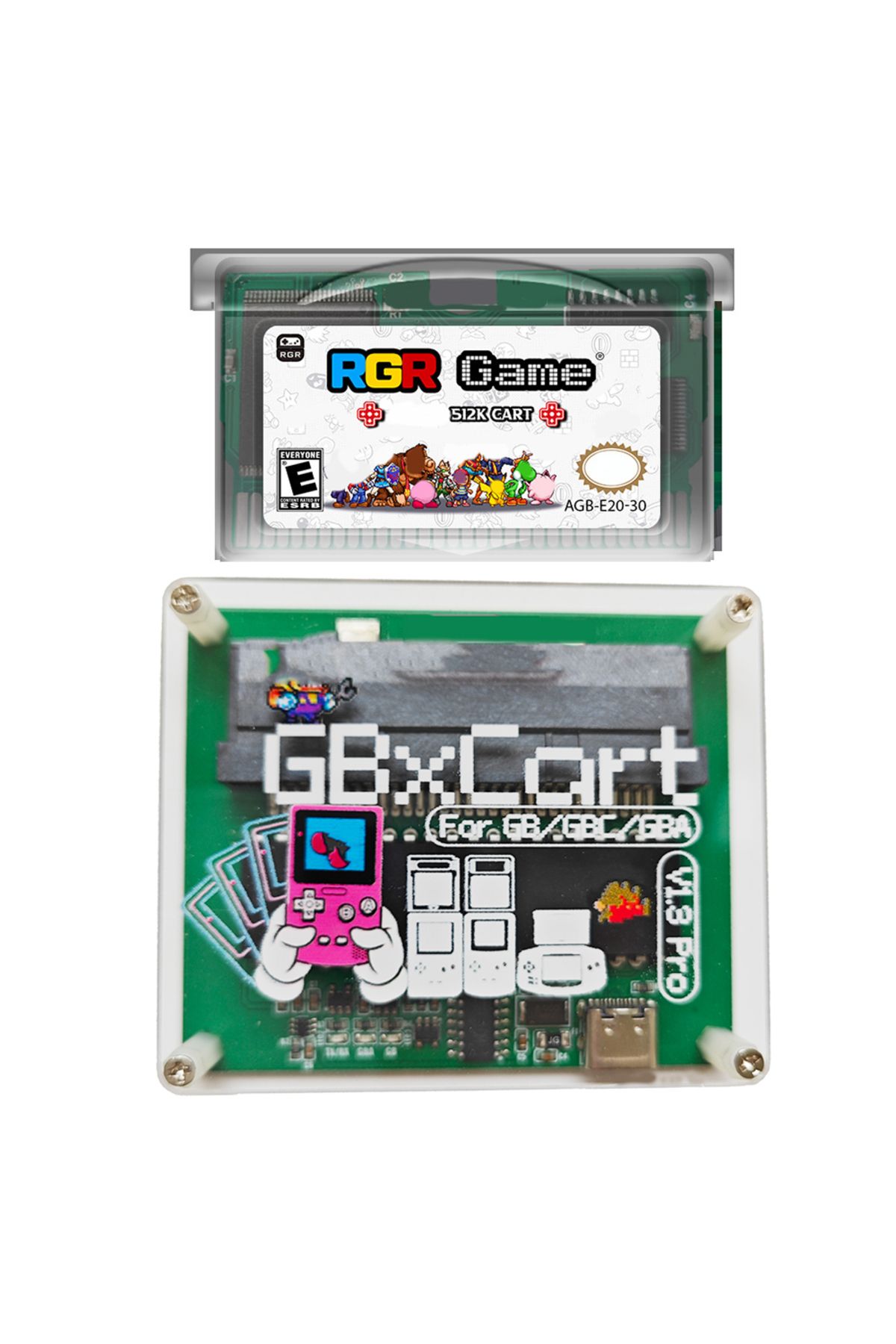 Choice-Retro GBxCart Pro RW Reader Writer Backup Adapter 512K Original Chip Game Card Camera Recorder Bu... 2