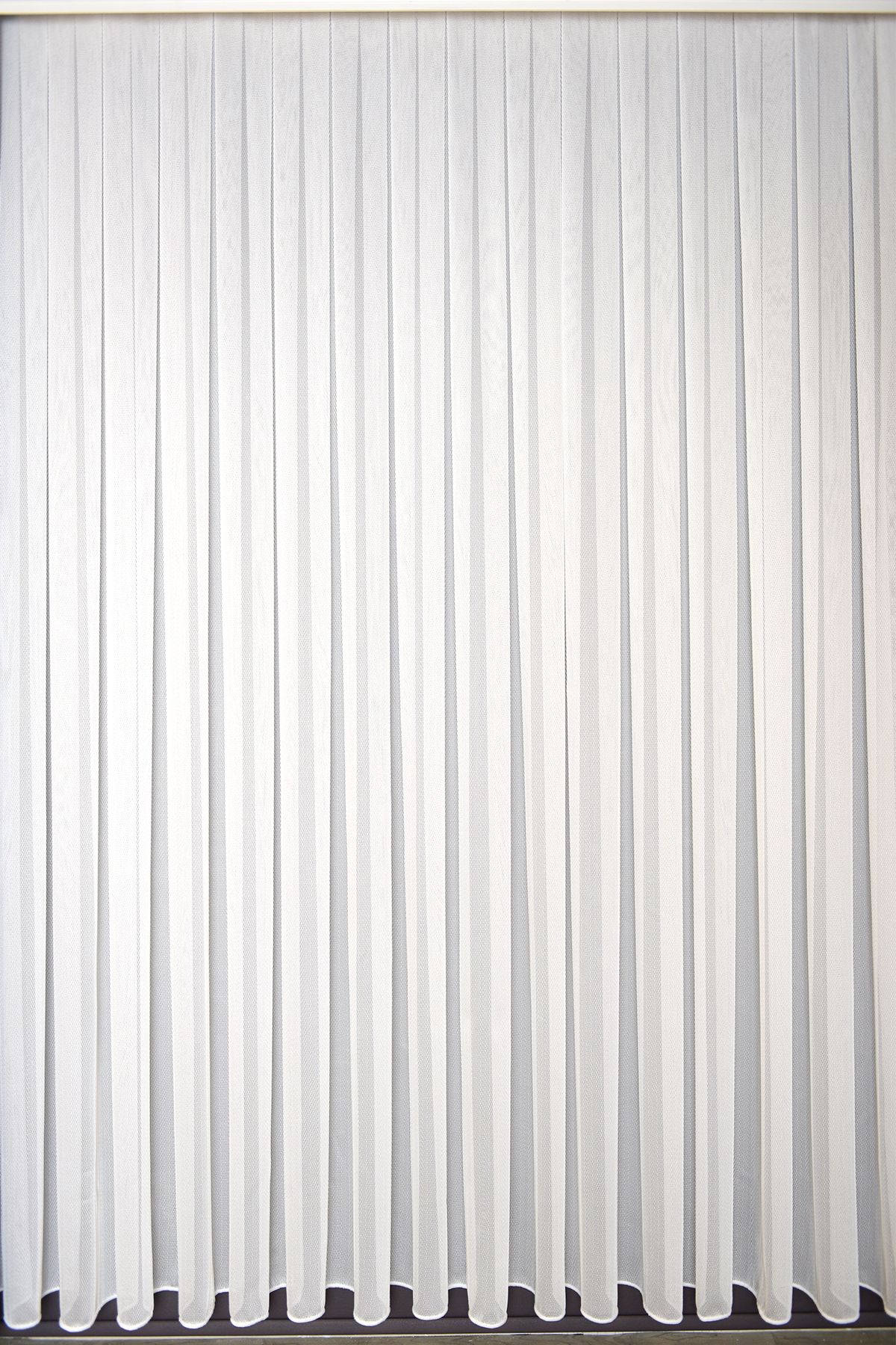 Setekshome-Prt-903 Cortina de tul 1x3 - Model simplu în zig-zag, primul Calitate Off White 2