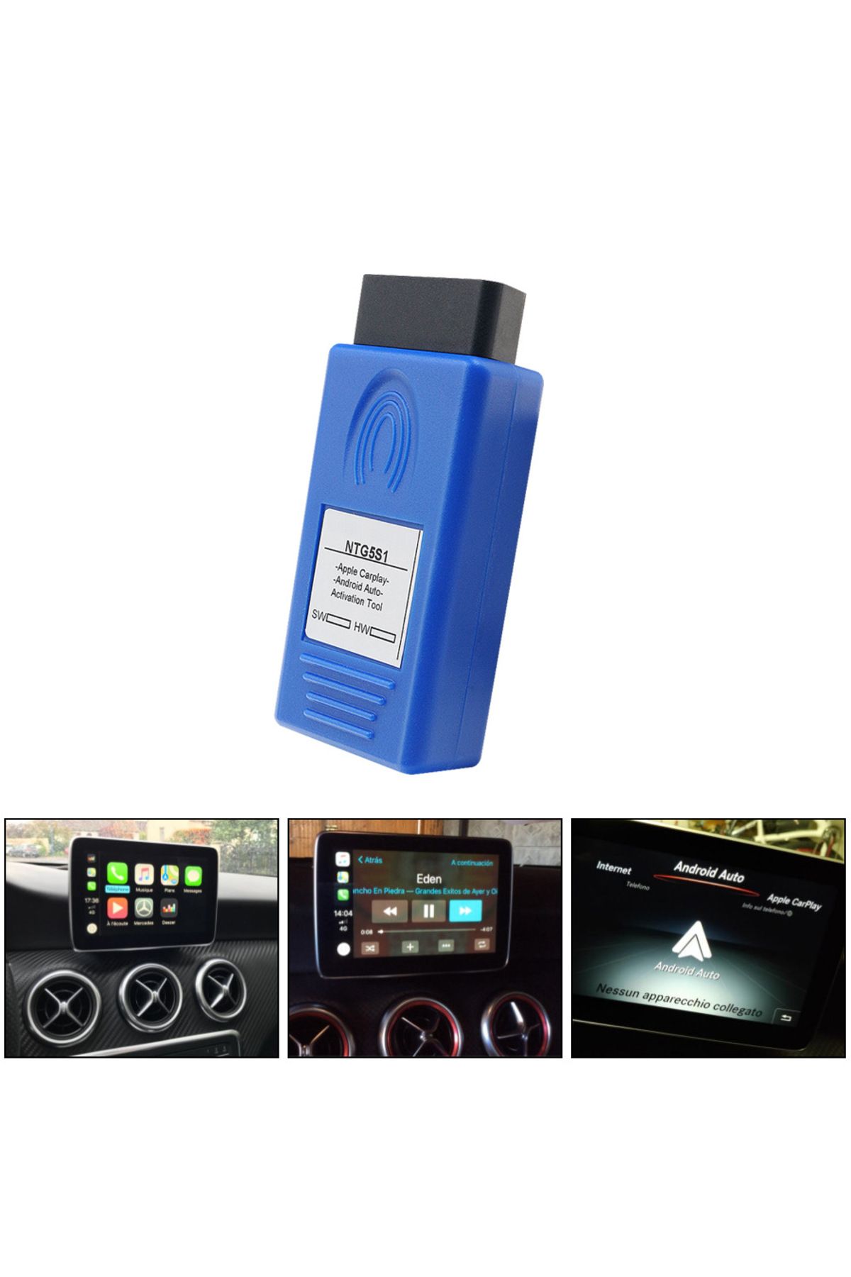 Choice-NTG5S1 CarPlay for Apple/Android NTG5 OBD2 for Mercedes Benz Automotive Diagnostics 6