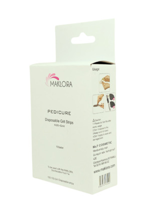 Maklora 100 GRİT TOPUK TÖRPÜSÜ ZIMPARA 100'LÜ