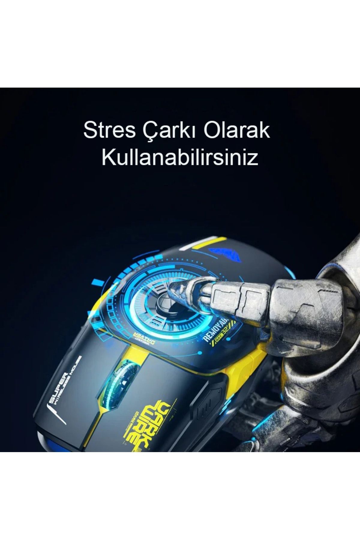 ShopFast Aula H530 Gaming Mouse Stres Çarkı Oyuncu Mouse Kablosuz Fare