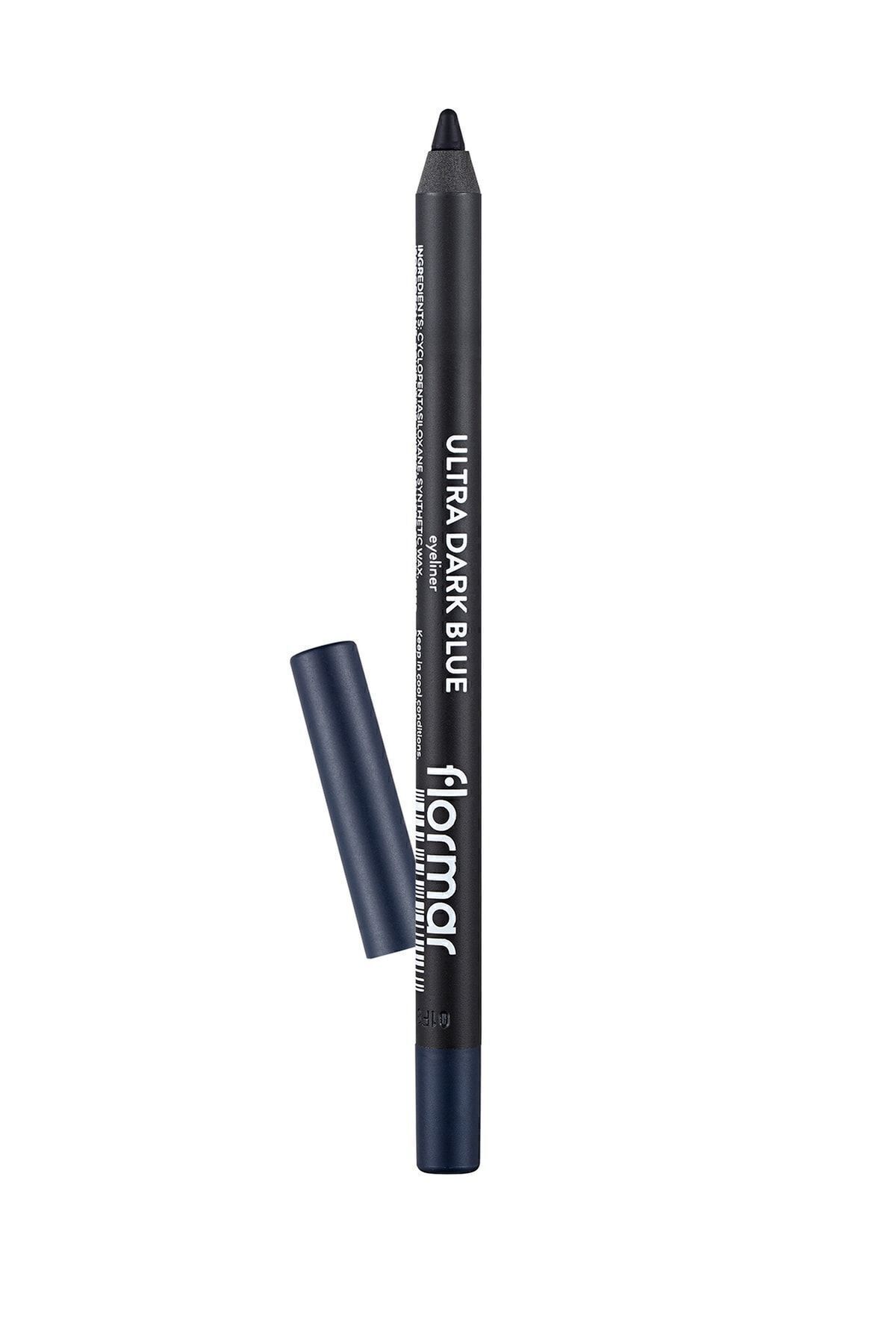 Flormar Hassas Ve Pürüzsüz Bir Uygulama Koyu Mavi Eyeliner Ultra Eyeliner 01-B.Q.WHİTE