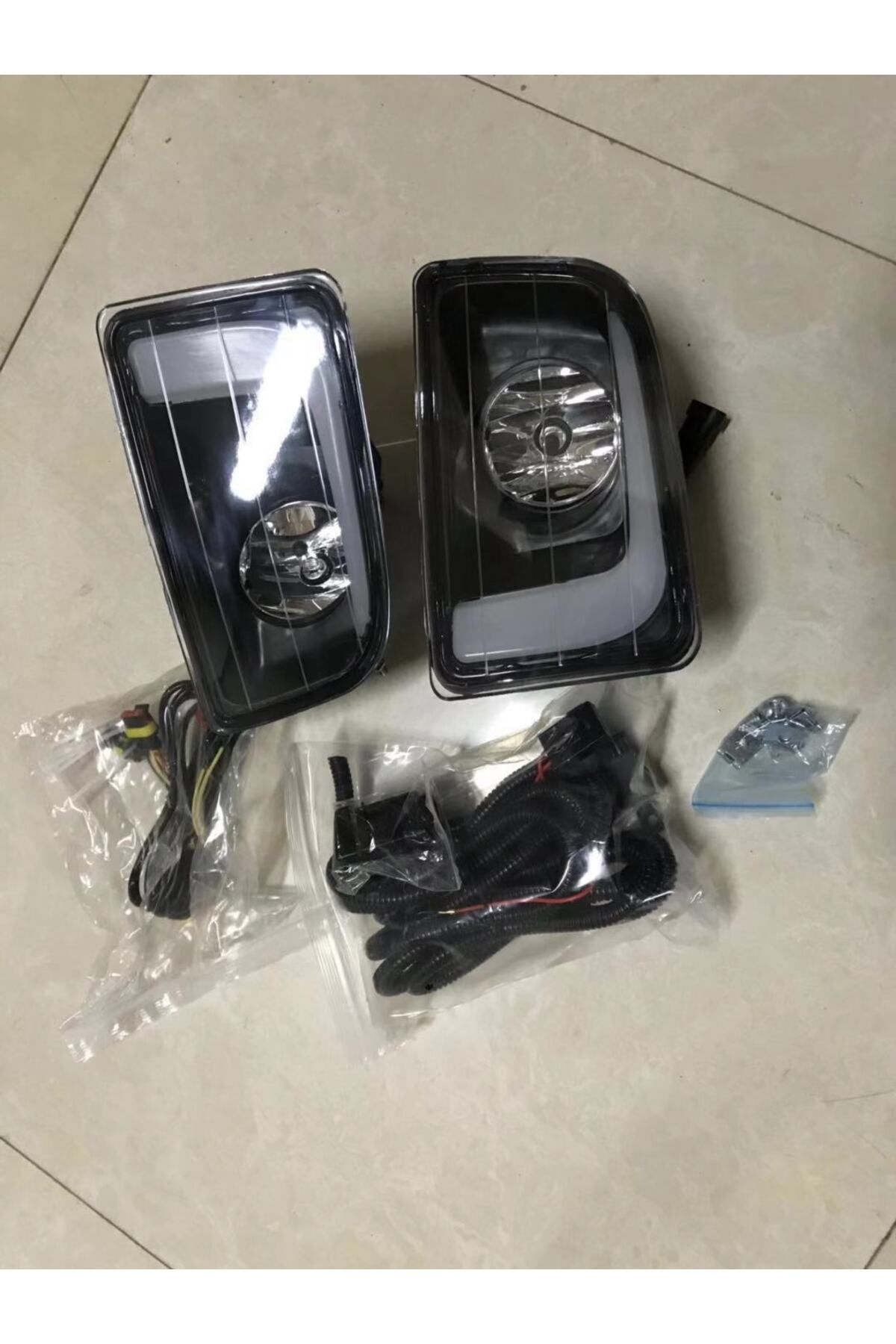 Choice-1 set For ISUZU D-MAX DMAX 2014 2015 LED DRL Daytime Running Lights 12V ABS Fog Lamp Cover with t... 3