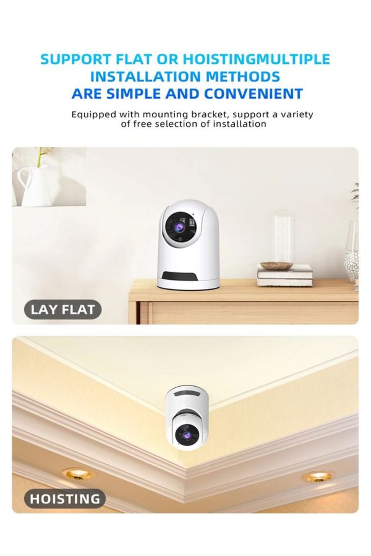 BAYINDIRELEKTRONİK Hareket Algılama & Yüz Tanıma Özellikli Gece Görüş 5MP 1080P IP Kamera Bebek Güvenlik Kamerası fotoğrafı 5 (önizleme)