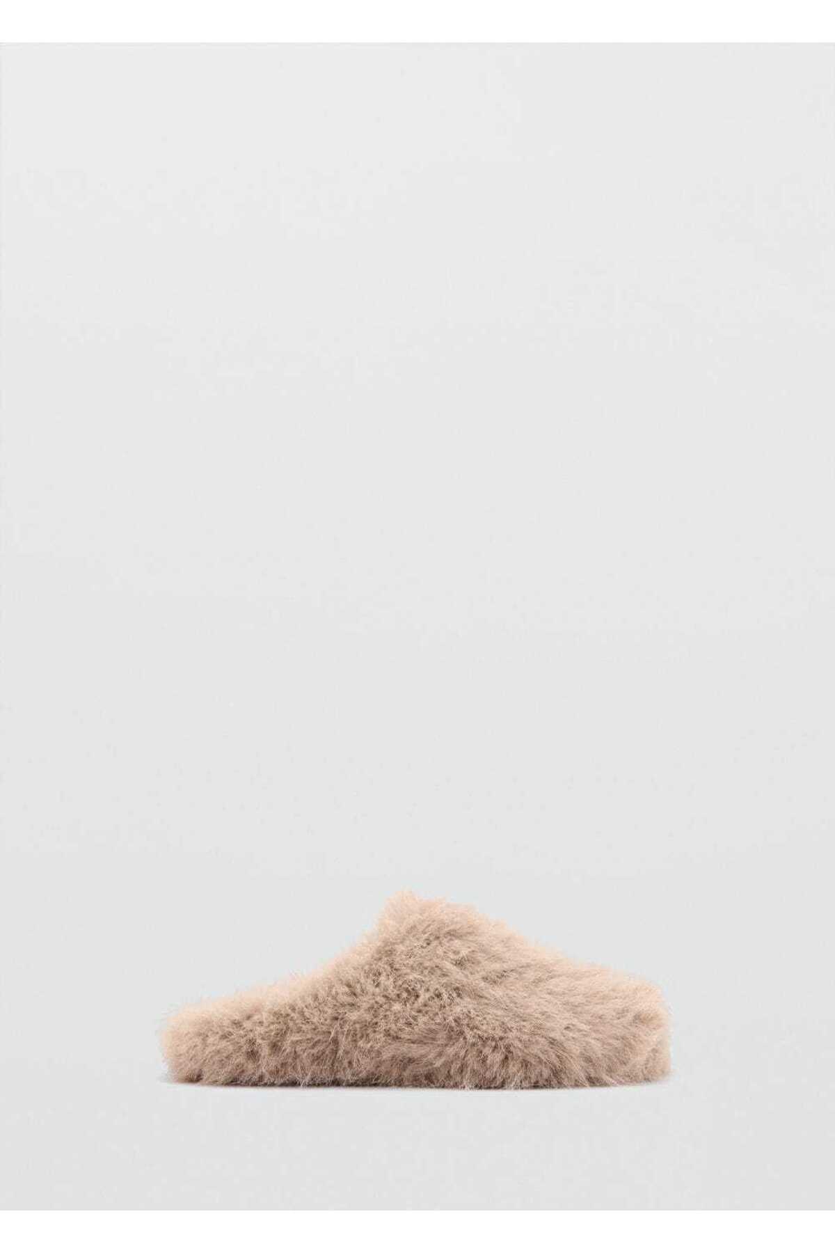 MANGO Woman-Fur Look Sneakers 2