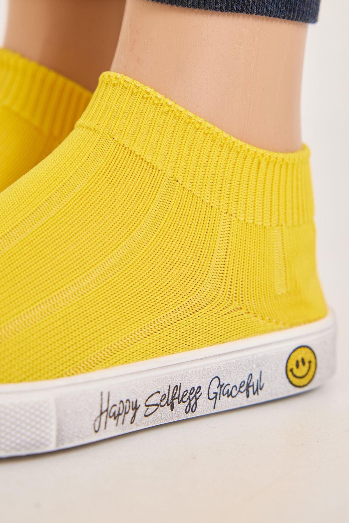 Katia&Bony-Happy Sunshine Socks Pantofi Galbeni 2