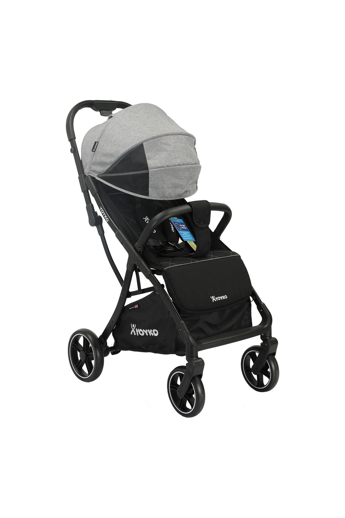 Yoyko Max Kabin Boy Tek Elle Otomatik Katlanan Pratik Autofold Bebek Arabası fotoğrafı 2 (önizleme)