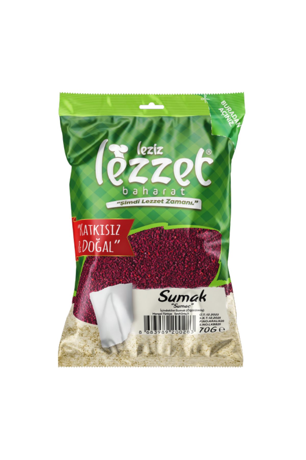 Leziz Lezzet Sumak 70 G