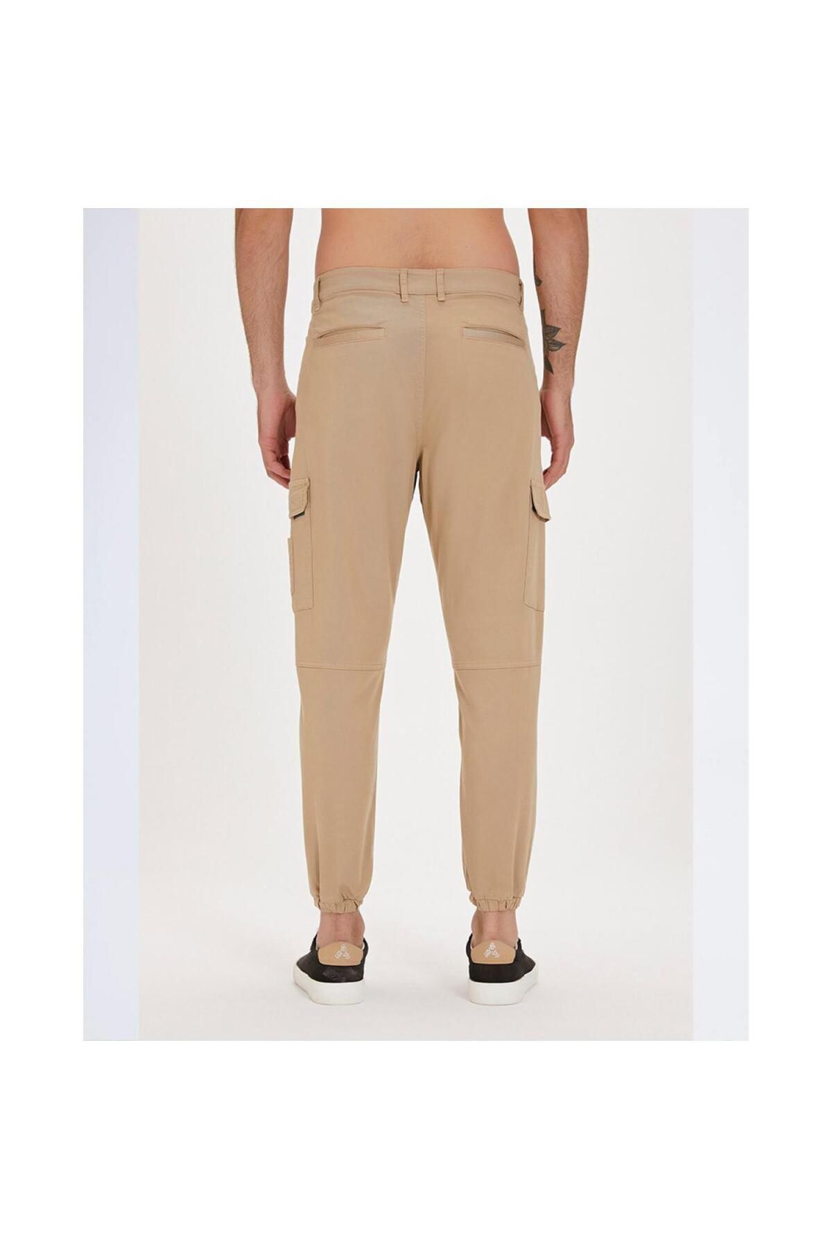 Bad Bear-Memphis Beige Men's Cargo Pants - with Pockets 5