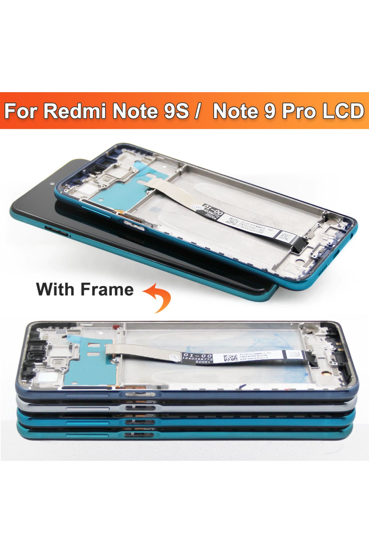 Choice-Display Screen for Xiami Redmi Note 9S LCD Display Touch Screen Digitizer Part for Xiaomi Redmi N... 5