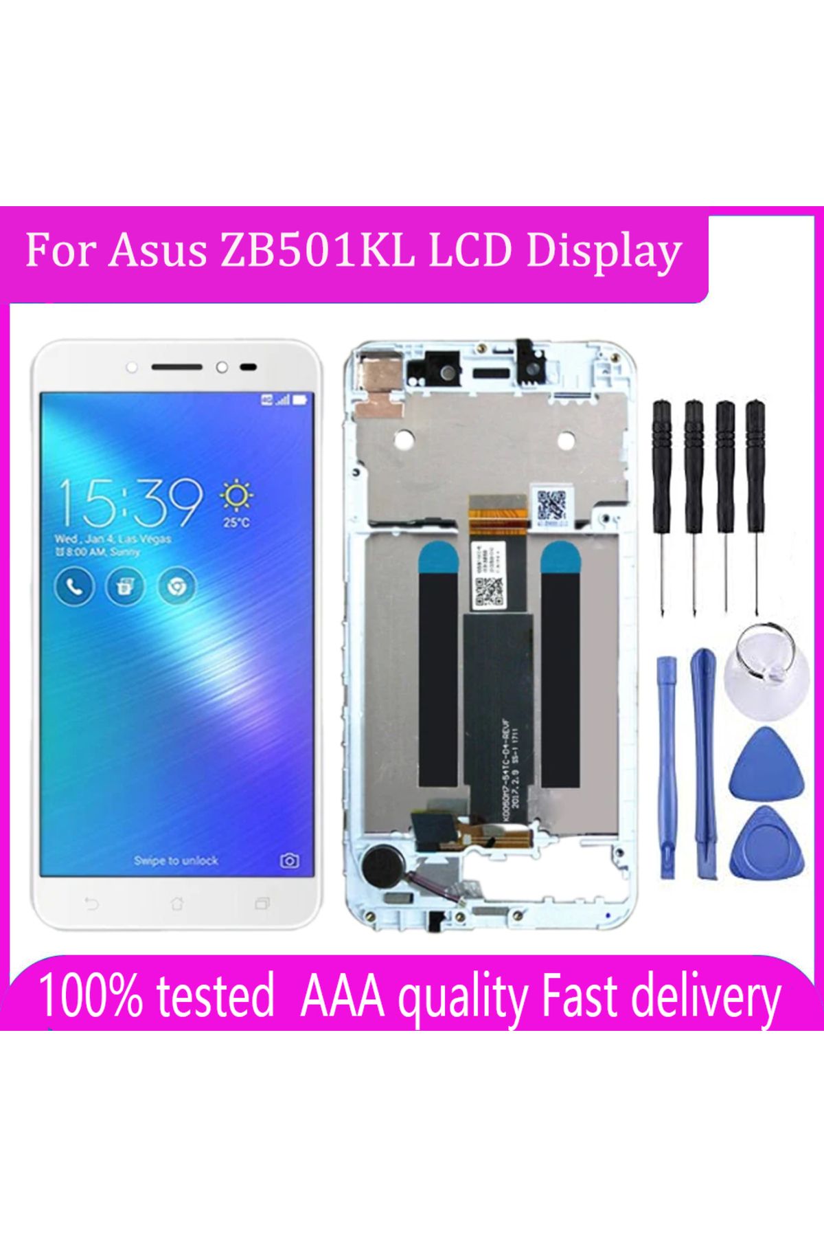 Choice-5.0" LCD For Asus ZenFone Live ZB501KL X00FD A007 LCD Screen Display with Frame Touch Panel Digit... 8