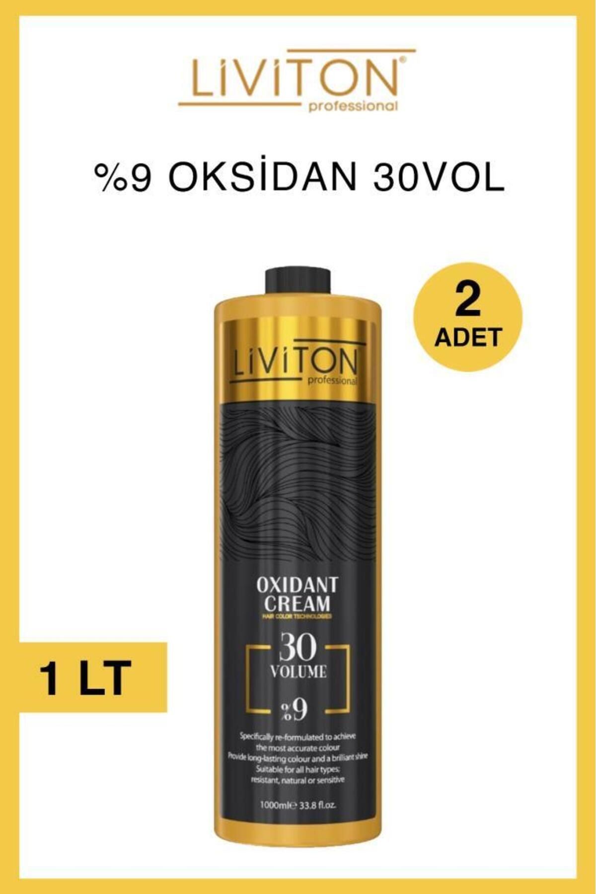 Liviton Professional  30 Volume %9 Oksidan Krem 1000ml X2