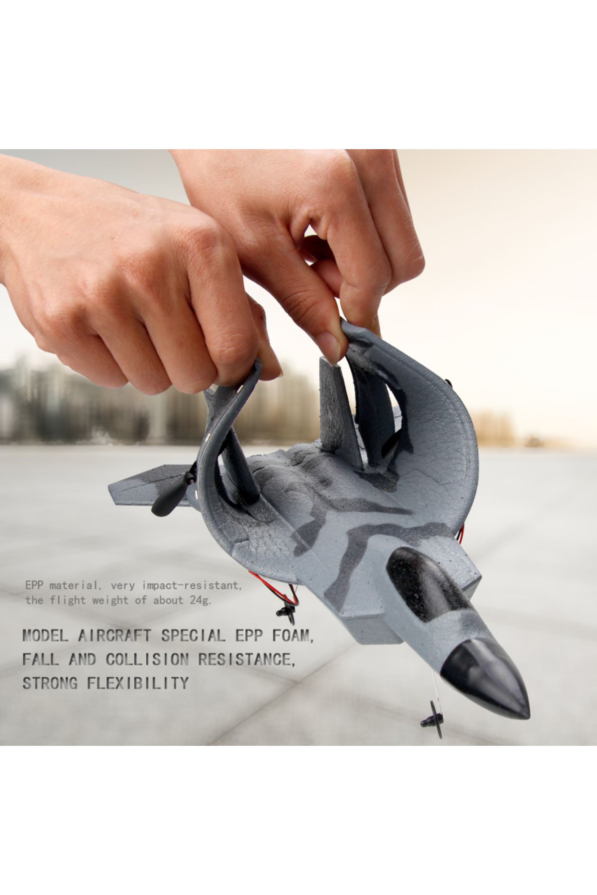 Choice-Fx622 Rc Plane Foam Glider Aircraft Remote Control Aircraft Foam Fixed-Wing Fighter Airplane Outd... 5