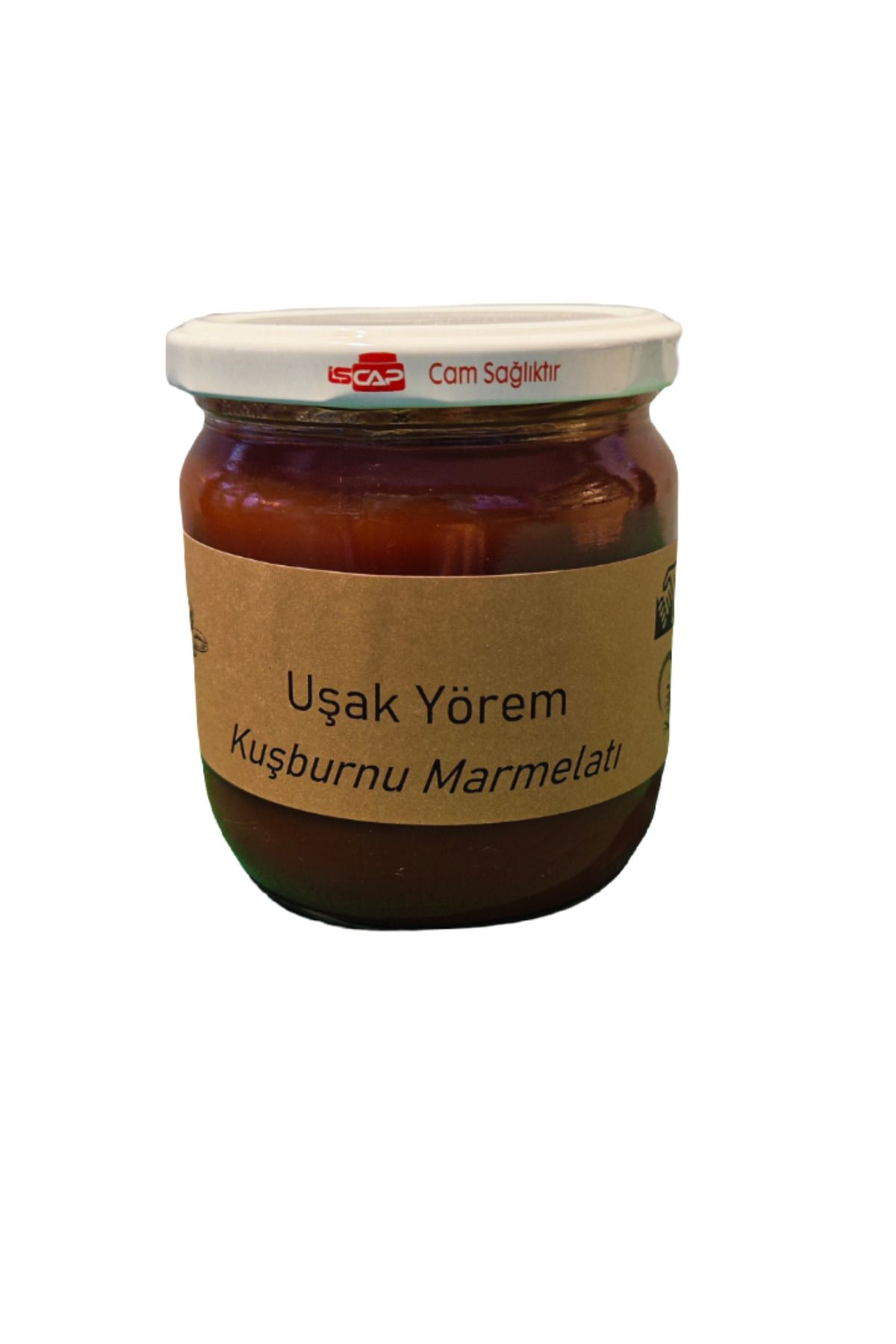 Uşak Yörem Şarküteri Kuşburnu Marmelatı 470g Uşak Yörem