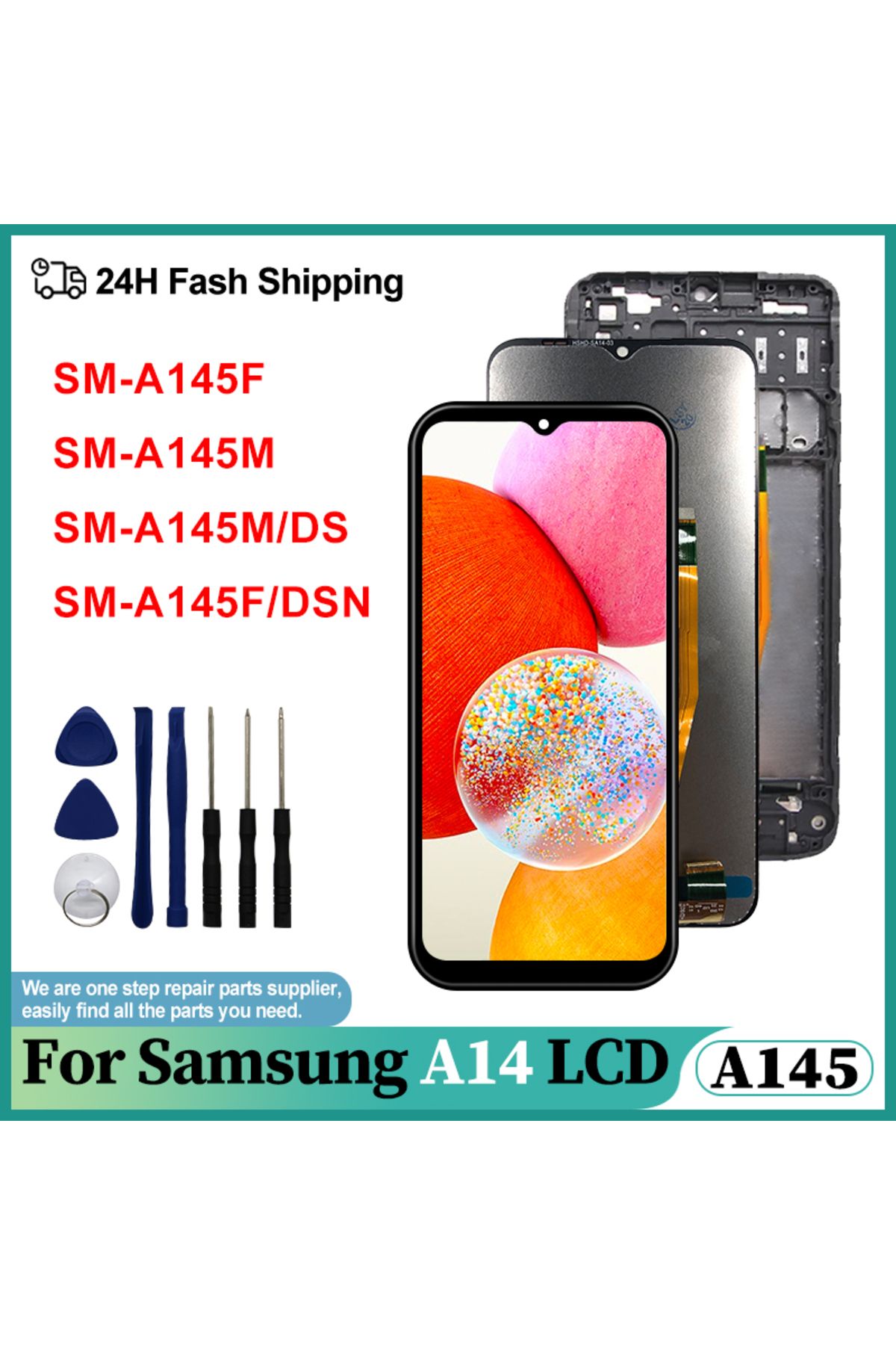 Choice-For Samsung Galaxy A14 LCD SM-A145F Display Digitizer For Galaxy A145 Display A145F/DSN A1... 1
