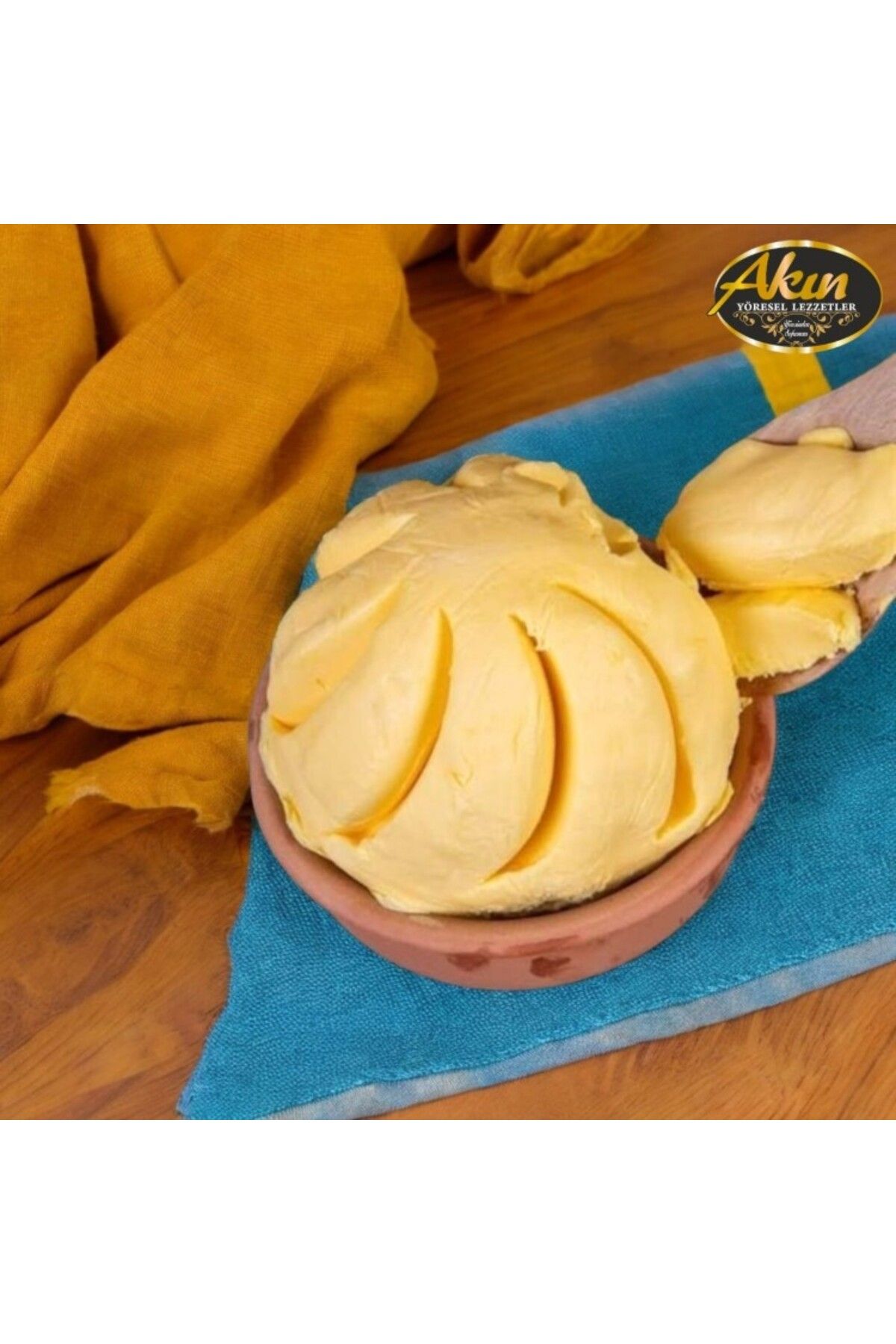 AKIN ŞEKERLEME Trabzon Vakfıkebir Saf Tereyağı 3 KG