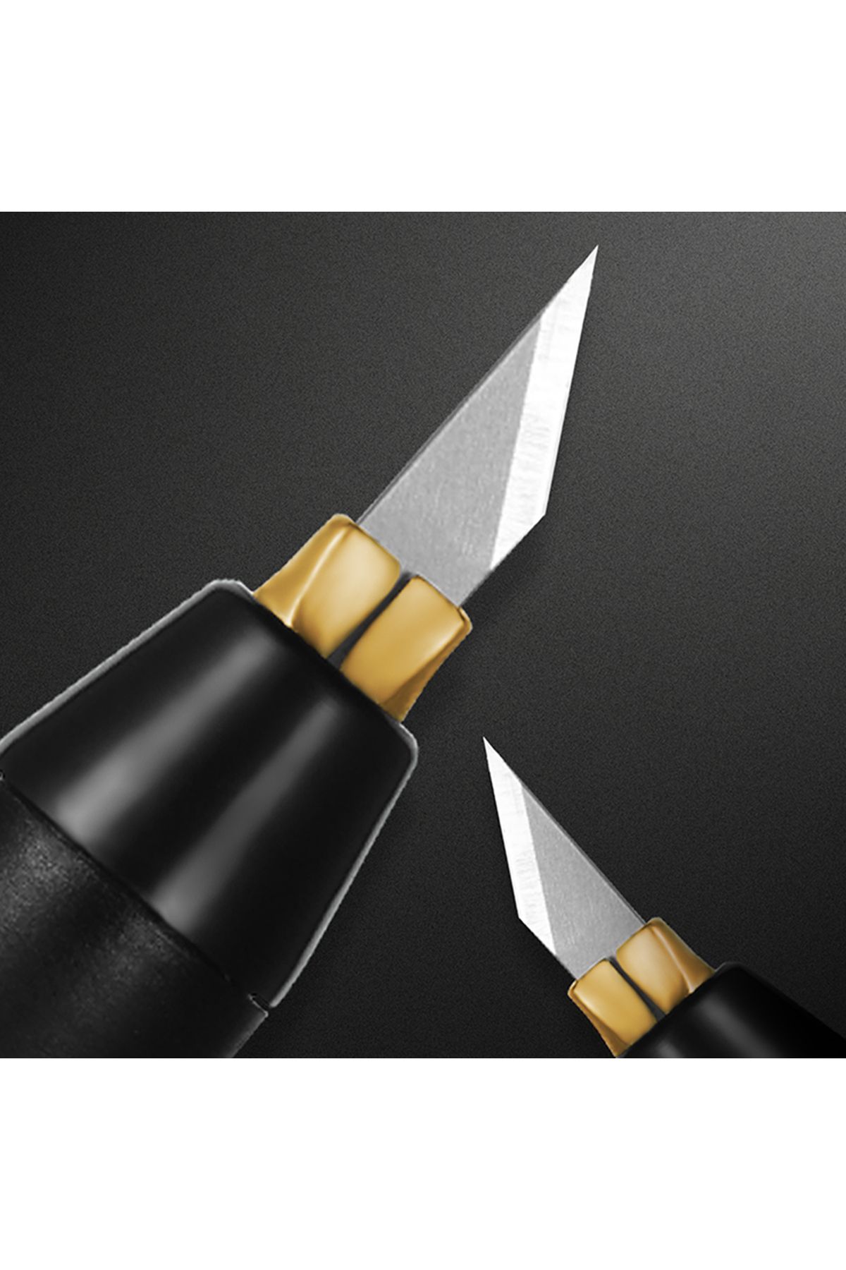 DSPIAE-PT-DK Model Hobby Knife with 20 Pcs Blades Cutting Tool Set Plastic Model Building Tools f... 3