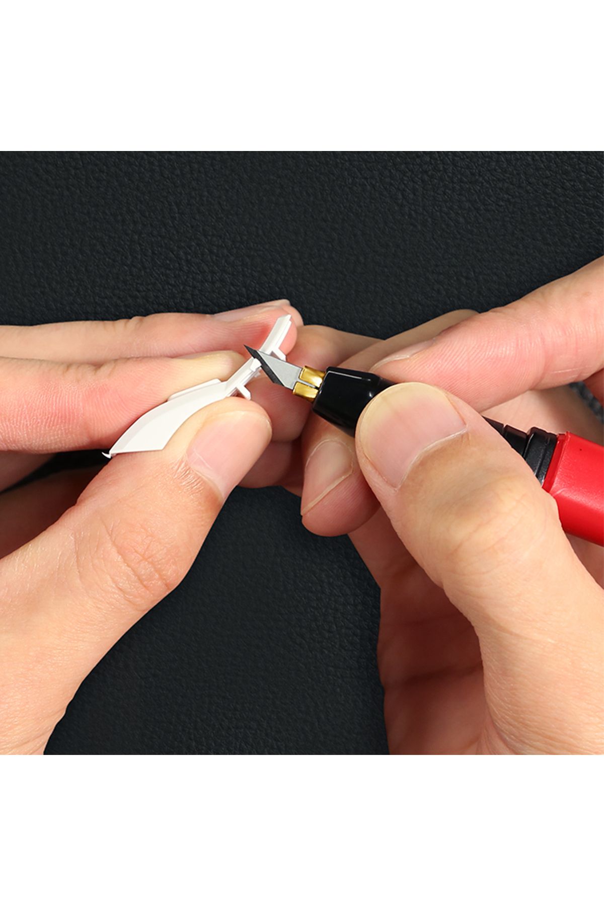 DSPIAE-PT-DK Model Hobby Knife with 20 Pcs Blades Cutting Tool Set Plastic Model Building Tools f... 4
